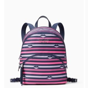 🎒👄 NWT KATE SPADE LIPS MEDIUM BACKPACK